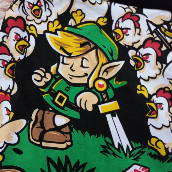 Nwt Zelda's Link & chickens meme super comfy boxer briefs for men or women! - Picture 8 of 8